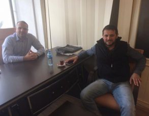 Mehmet Kaleci bey derneğimize ziyarete geldi