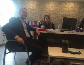 Meral Saldırış hanımı işyerinde ziyaret ettik