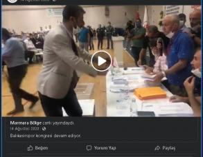 Balıkesirspor kongresi devam ediyor